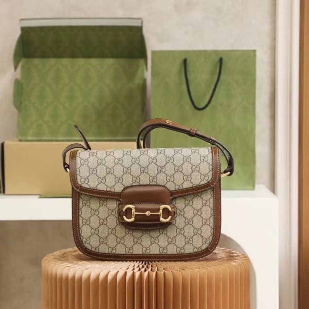 GUCCI Women's tote backpack shopping bag  Item number：602204